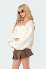 Handmade Chunky Knit Cardigan